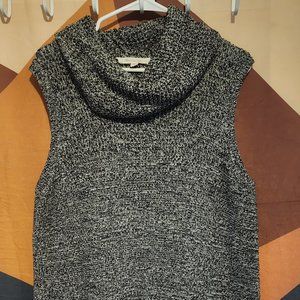 Two By Vince Camuto Waffle Knit Sleeveless Tunic Top Sz.  XL Pre-owned.